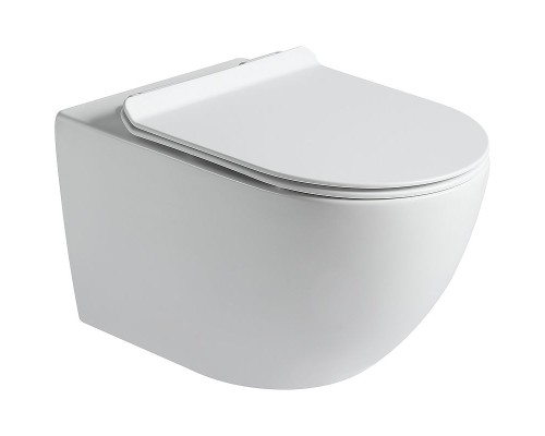 Унитаз SantiLine SL-5002MW подвесной с сиденьем Микролифт