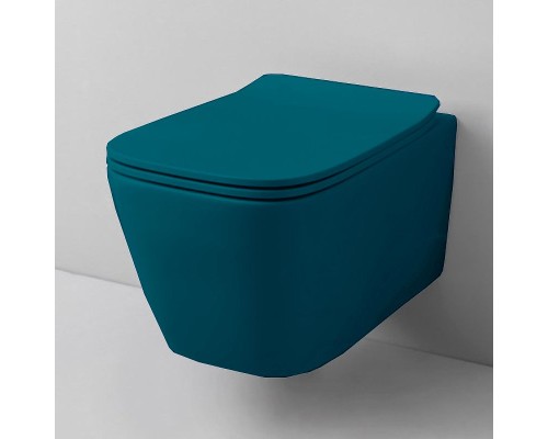 Унитаз Artceram A16 ASV003 42 00 подвесной Petrolio без сиденья