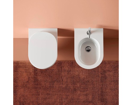 Унитаз Artceram Chic CHV001 05 00 подвесной Белый матовый без сиденья