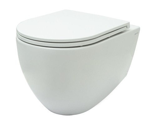 Унитаз Allen Brau Reality 4.32006.20 подвесной Белый без сиденья