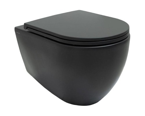 Унитаз Allen Brau Reality 4.32006.31 подвесной Черный матовый без сиденья