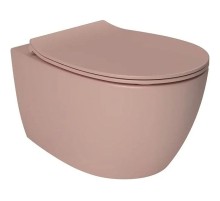 Унитаз Allen Brau Fantasy 4.11004.SM подвесной Розовый без сиденья