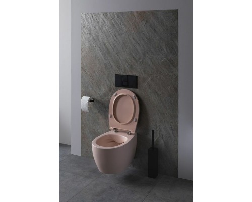 Унитаз Allen Brau Fantasy 4.11004.SM подвесной Розовый без сиденья