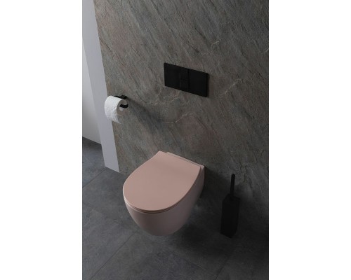 Унитаз Allen Brau Fantasy 4.11004.SM подвесной Розовый без сиденья