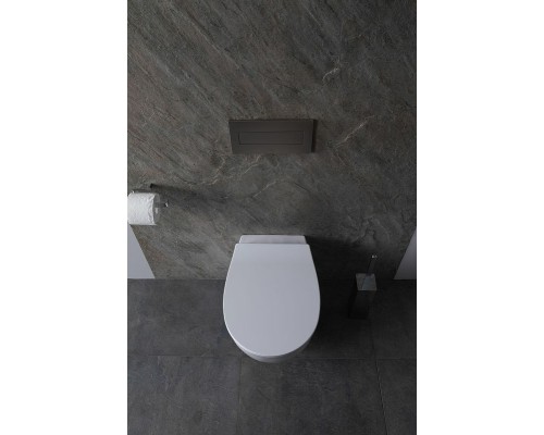 Унитаз биде Allen Brau Fantasy 4.11HC1.20 подвесной Белый без сиденья