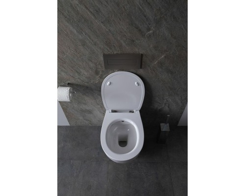 Унитаз биде Allen Brau Fantasy 4.11HC1.20 подвесной Белый без сиденья