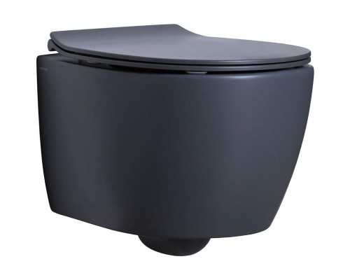 Унитаз Allen Brau Fantasy 4.11004.AN подвесной Антрацит без сиденья