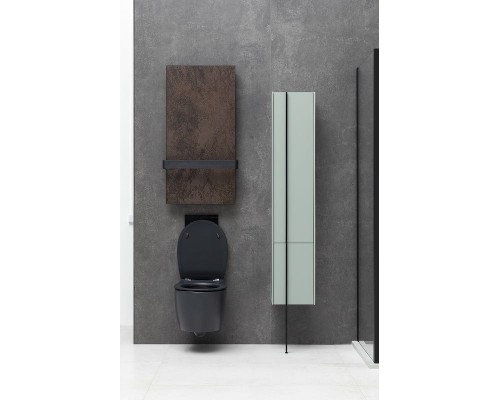 Унитаз Allen Brau Fantasy 4.11004.31 подвесной Черный матовый без сиденья