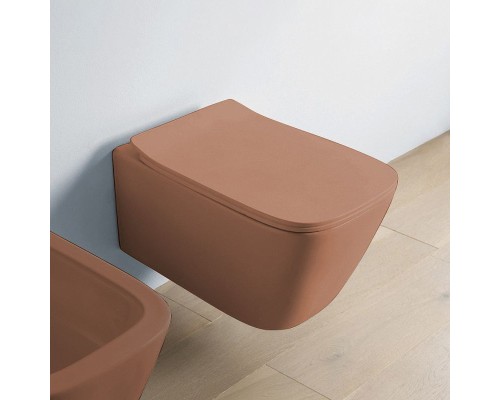 Унитаз Artceram A16 ASV003 40 00 подвесной Tortora без сиденья