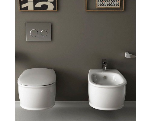 Унитаз Artceram Atelier ATV001 01 00 подвесной Белый без сиденья