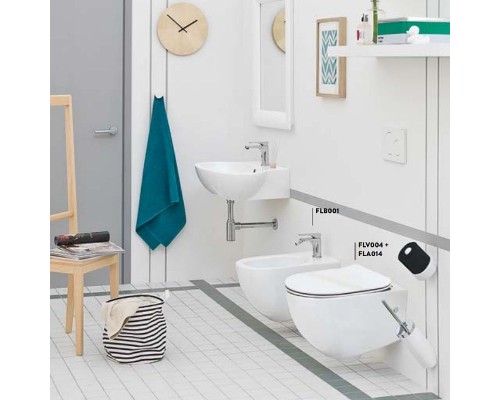 Унитаз Artceram File 2.0 FLV004 42 00 подвесной Petrolio без сиденья