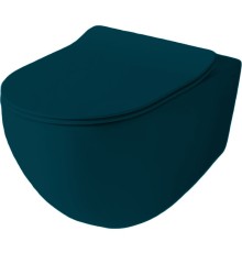 Унитаз Artceram File 2.0 FLV004 42 00 подвесной Petrolio без сиденья
