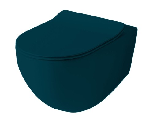 Унитаз Artceram File 2.0 FLV004 42 00 подвесной Petrolio без сиденья