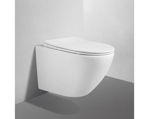 Унитаз Abber Bequem AC1100 подвесной с сиденьем Микролифт