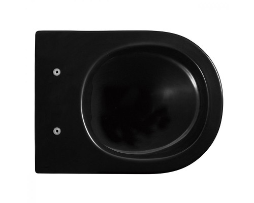 Унитаз Abber Bequem AC1100MB подвесной Черный матовый с сиденьем Микролифт