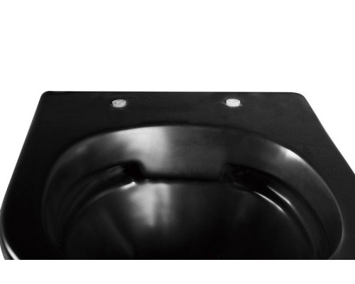 Унитаз Abber Bequem AC1100MB подвесной Черный матовый с сиденьем Микролифт