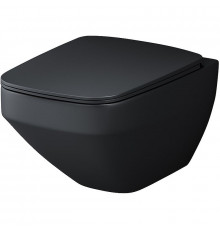 Унитаз AM.PM Inspire V2.0 C50A1700MBSC подвесной Черный матовый с сиденьем микролифт