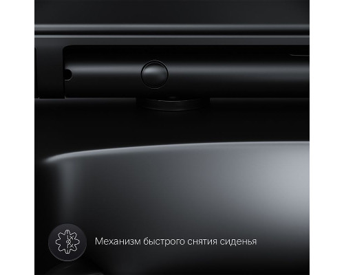 Унитаз AM.PM Inspire V2.0 C50A1700MBSC подвесной Черный матовый с сиденьем микролифт