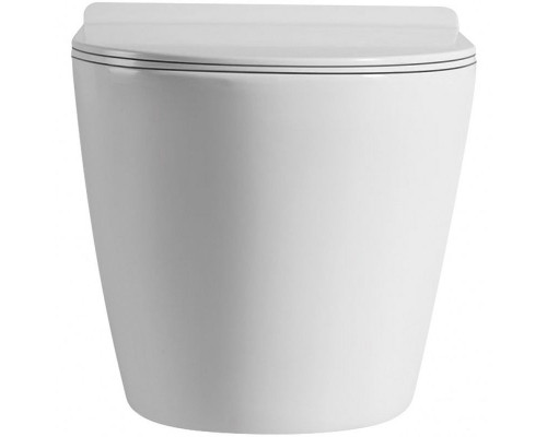 Унитаз Abber Bequem AC1106P подвесной с сиденьем Микролифт