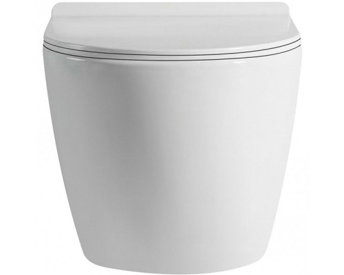 Унитаз Abber Bequem AC1105P подвесной с сиденьем Микролифт