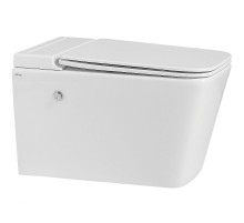 Унитаз Abber Rechteck AC1202P подвесной с сиденьем Микролифт