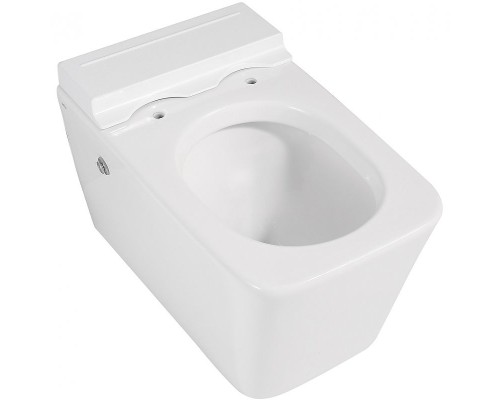 Унитаз Abber Rechteck AC1202P подвесной с сиденьем Микролифт