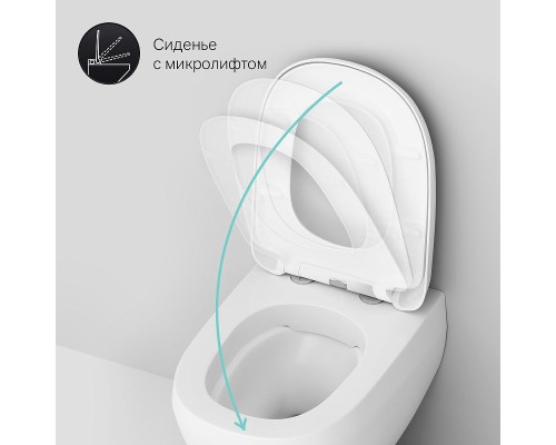 Унитаз AM.PM Sensation C301700WH подвесной без сиденья