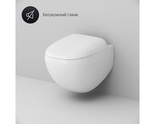 Унитаз AM.PM Sensation C301700WH подвесной без сиденья