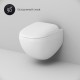 Унитаз AM.PM Sensation C301700WH подвесной без сиденья