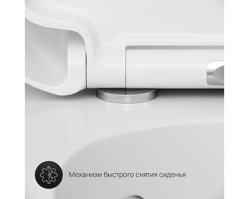 Унитаз AM.PM Sensation C301700WH подвесной без сиденья