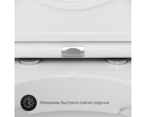 Унитаз AM.PM Inspire C501700WH подвесной без сиденья