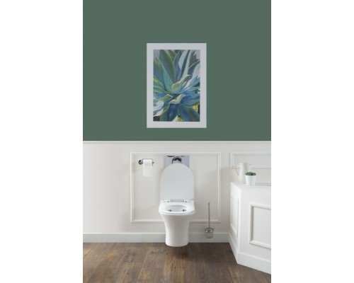 Унитаз Aquanet Roll-W 210766 подвесной с сиденьем Микролифт