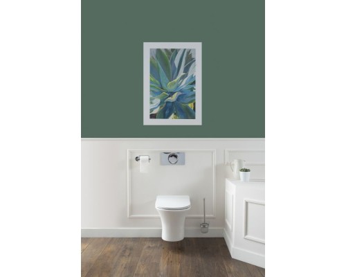 Унитаз Aquanet Roll-W 210766 подвесной с сиденьем Микролифт