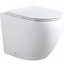Унитаз Aquanet Cetus 2.0 Rimless 243540 приставной с сиденьем Микролифт