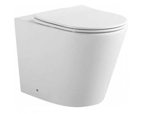 Унитаз Aquanet Atago 2.0 243548 приставной с сиденьем Микролифт