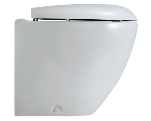 Унитаз Azzurra Clas+ CLP 150/P bi+CLA1850/F bi/cr приставной с сиденьем Микролифт