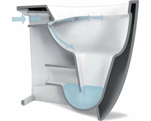 Унитаз Simas Vignoni VI01bi приставной без сиденья