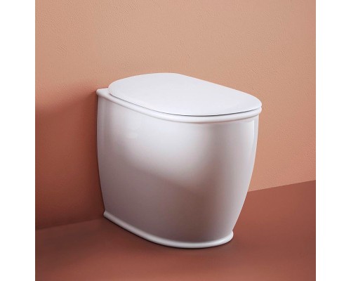 Унитаз Artceram Atelier ATV002 05 00 приставной Белый матовый без сиденья