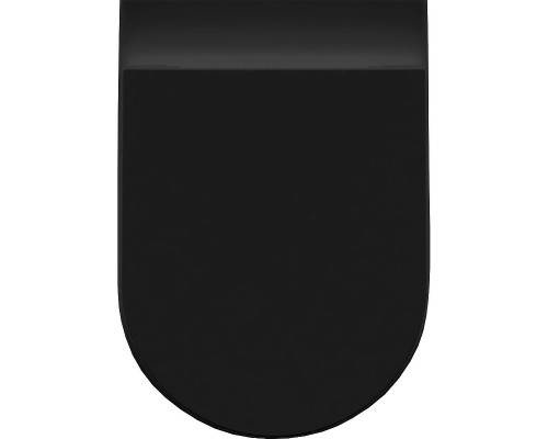 Унитаз Allen Brau Reality 4.32004.31 приставной Черный матовый без сиденья