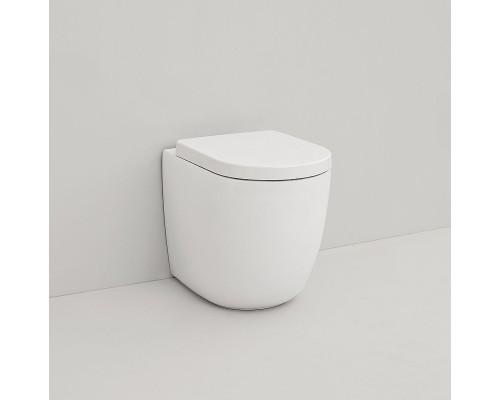 Унитаз Artceram File 2.0 FLV005 17 00 приставной Nero matt без сиденья