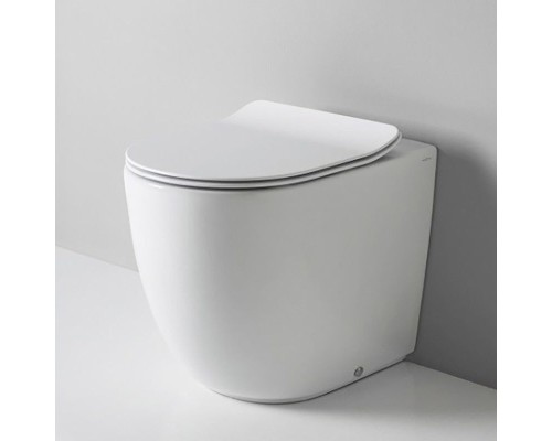 Унитаз Artceram File 2.0 FLV005 17 00 приставной Nero matt без сиденья