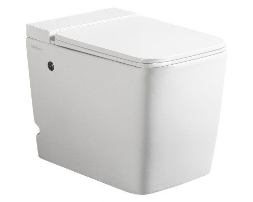 Унитаз Abber Rechteck AC1212P приставной с сиденьем Микролифт