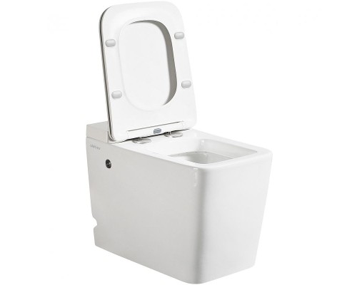 Унитаз Abber Rechteck AC1212P приставной с сиденьем Микролифт
