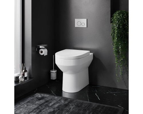 Унитаз AM.PM Spirit C701438WH приставной без сиденья