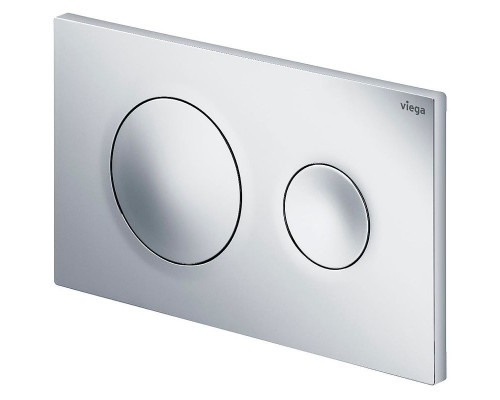 Комплект унитаза AM.PM Spirit FlashClean C701700WH + C707857WH с инсталляцией Viega Prevista Dry 792855 с сиденьем Микролифт и клавишей смыва Хром