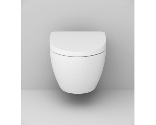 Комплект унитаза с инсталляцией AM.PM Awe IS49051.111738 с сиденьем Микролифт и клавишей смыва Хром