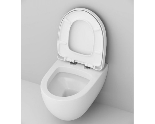 Комплект унитаза с инсталляцией AM.PM Awe IS49001.111738 с сиденьем Микролифт и Белой клавишей смыва