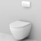 Комплект унитаза с инсталляцией AM.PM Spirit V2.0 FlashClean IS49001.701700 с сиденьем Микролифт и Белой клавишей смыва