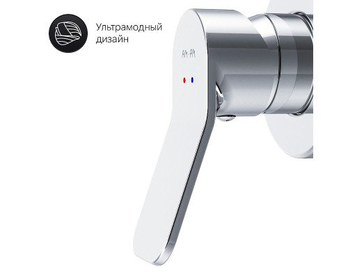 Комплект унитаза с инсталляцией AM.PM Spirit V2.0 CK70HA с сиденьем Микролифт с клавишей смыва Хром с гигиеническим душем и аксессуарами для ванной к