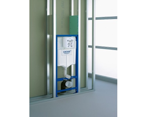 Комплект унитаза AM.PM Awe C111738SC с инсталляцией Grohe Rapid SL 38775001 с сиденьем Микролифт и клавишей смыва Хром